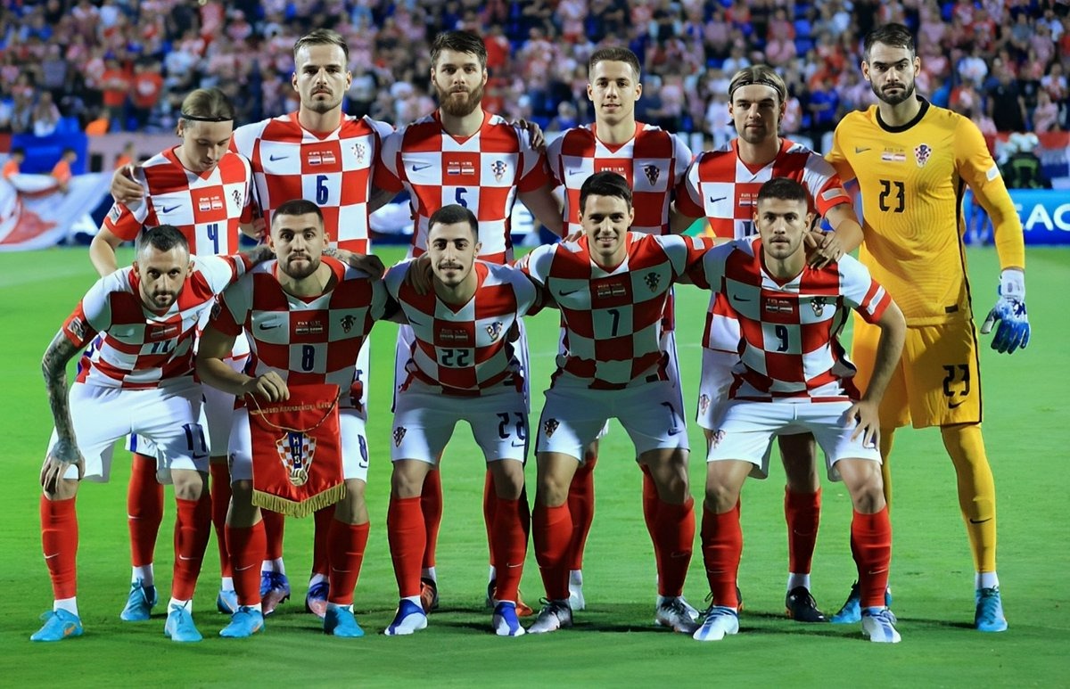 Đội hình tiêu biểu ra sân của tuyển Croatia